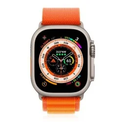 Porodo Ultra Titanium Smart Watch 2.1" Wide Screen - Orange